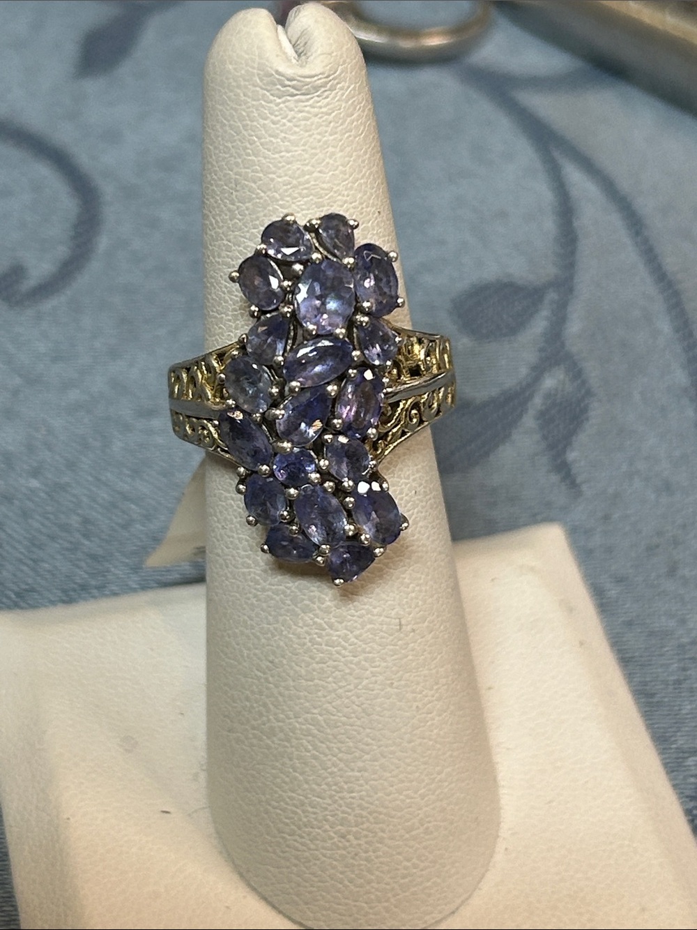 523967 925 tanzanite ring